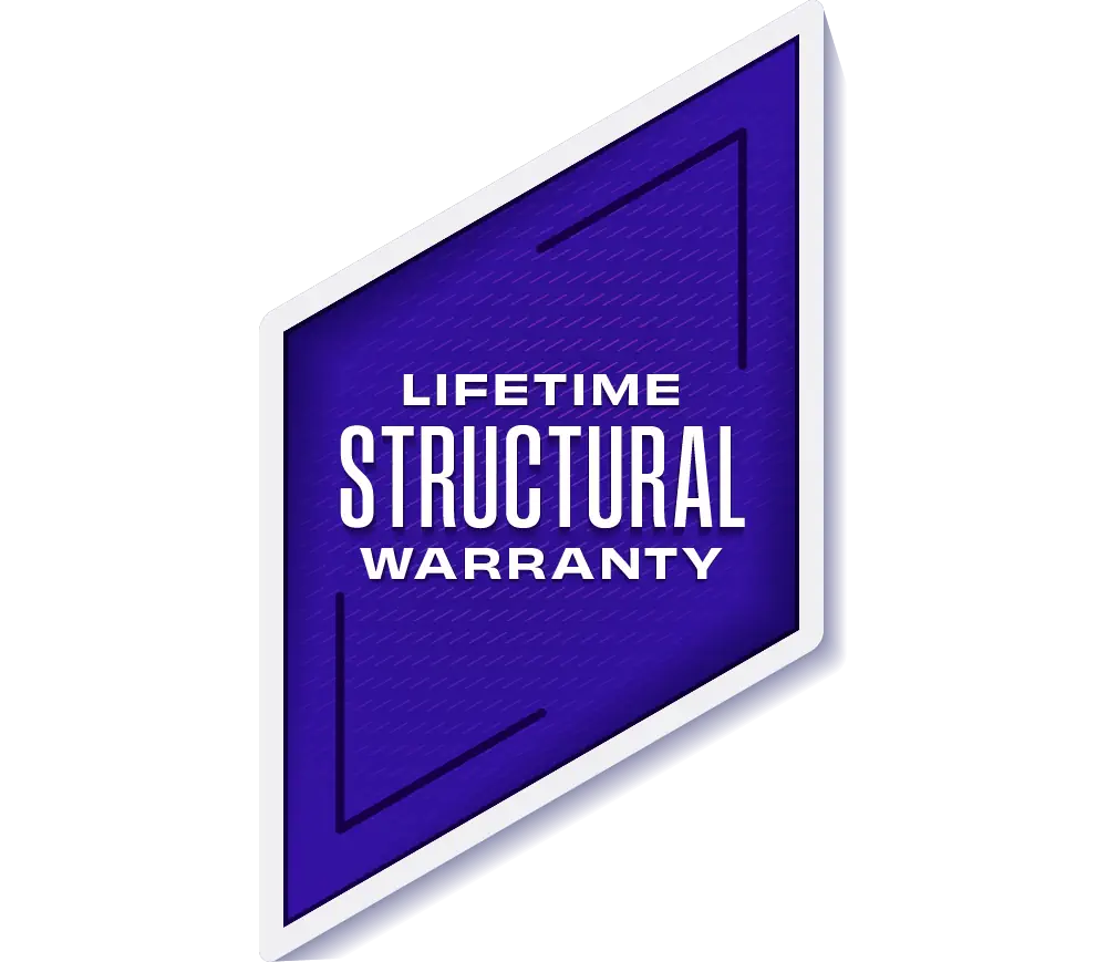 Lifetime 35-Year Structural Warranty